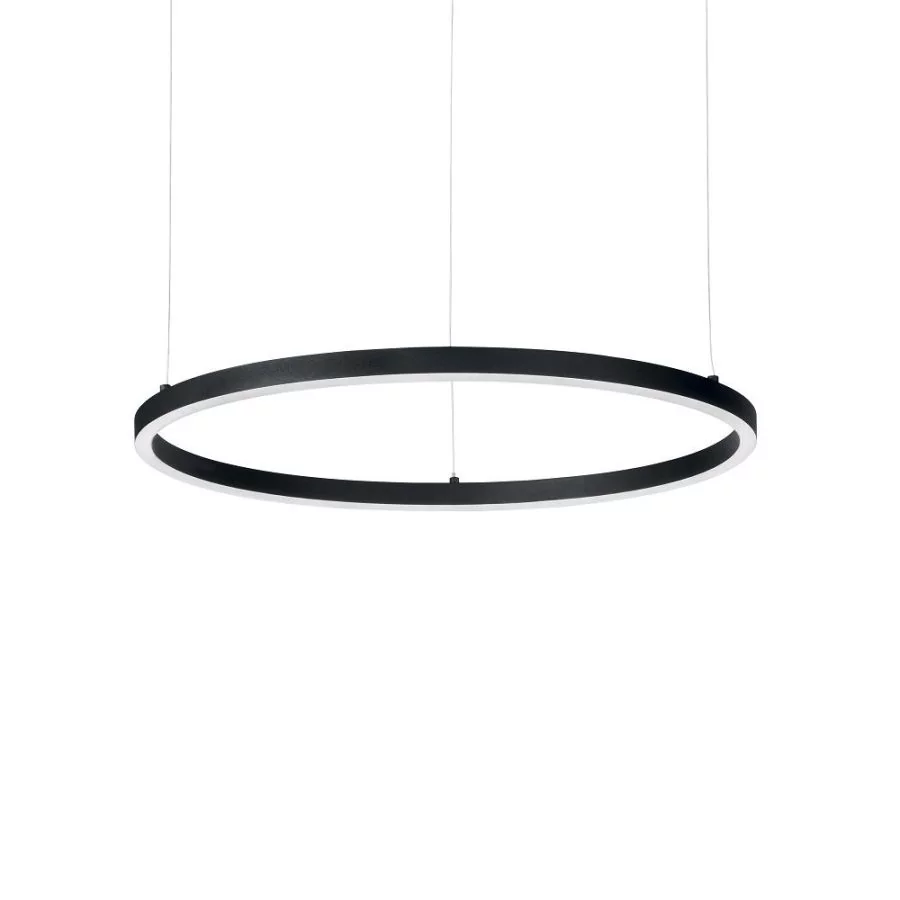 Black ring luminaire Oracle Slim Ø:70cm