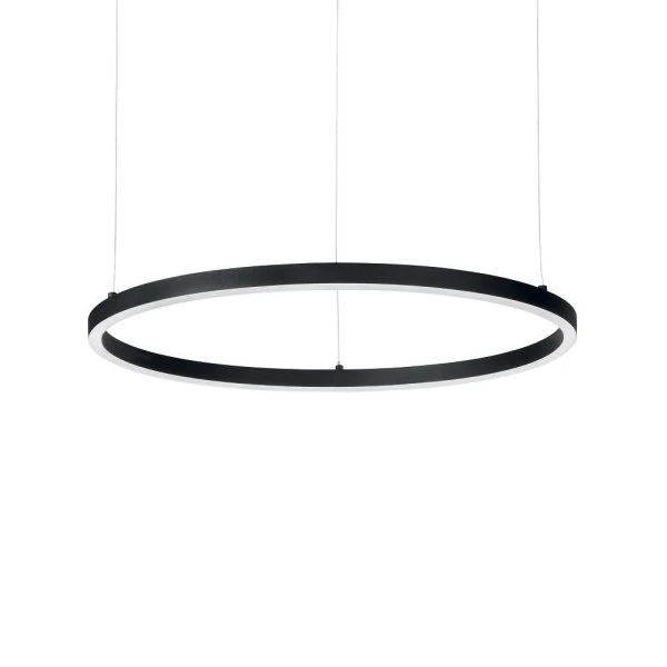 Black ring luminaire Oracle Slim Ø:90cm