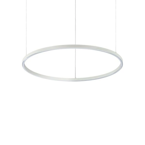 White ring hanging lamp Oracle Slim Ø:70cm
