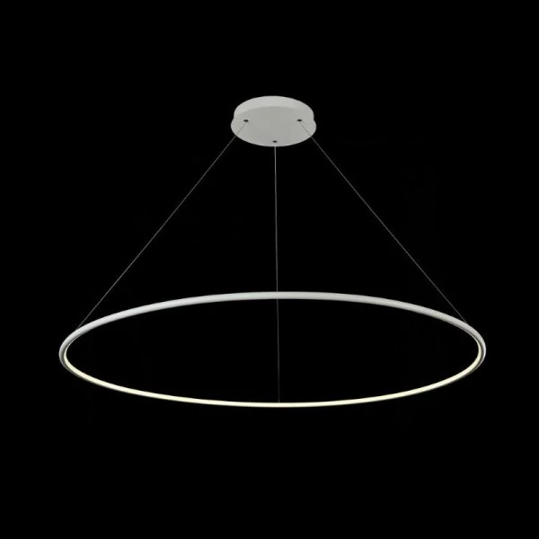 Maytoni Nola LED pendant light ring 100cm white
