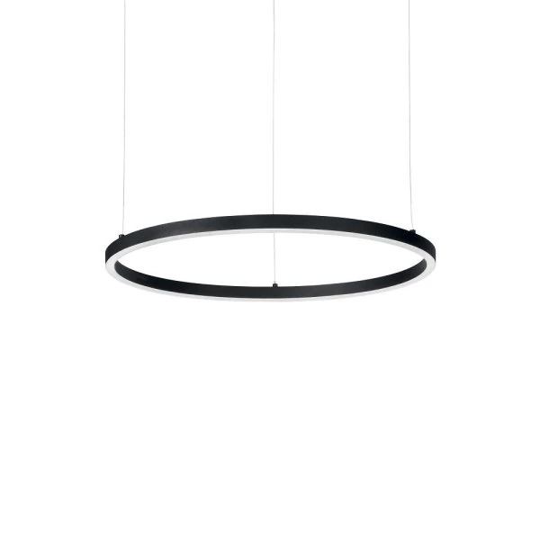 Black ring luminaire Oracle Slim Ø:50cm