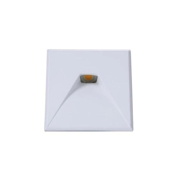 LED recessed wall light Sys wall 230V square 2, IP44