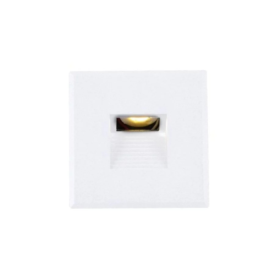 LED recessed wall light Sys wall 230V square 3, IP44