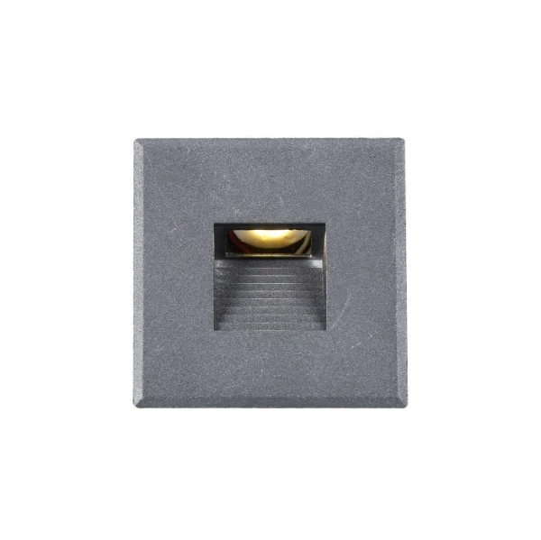 LED recessed wall light Sys wall 230V square 3, IP44