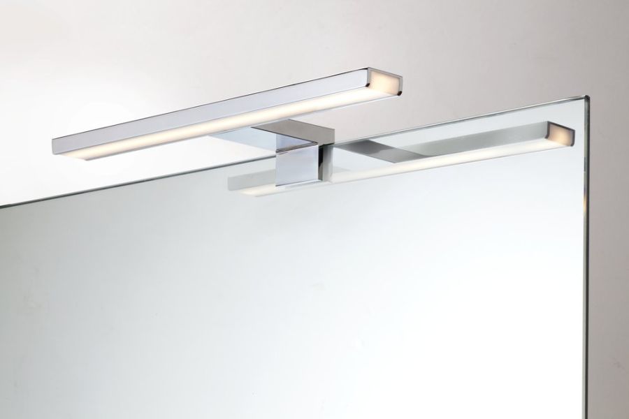 LED mirror lamp Aalto chrome 50cm