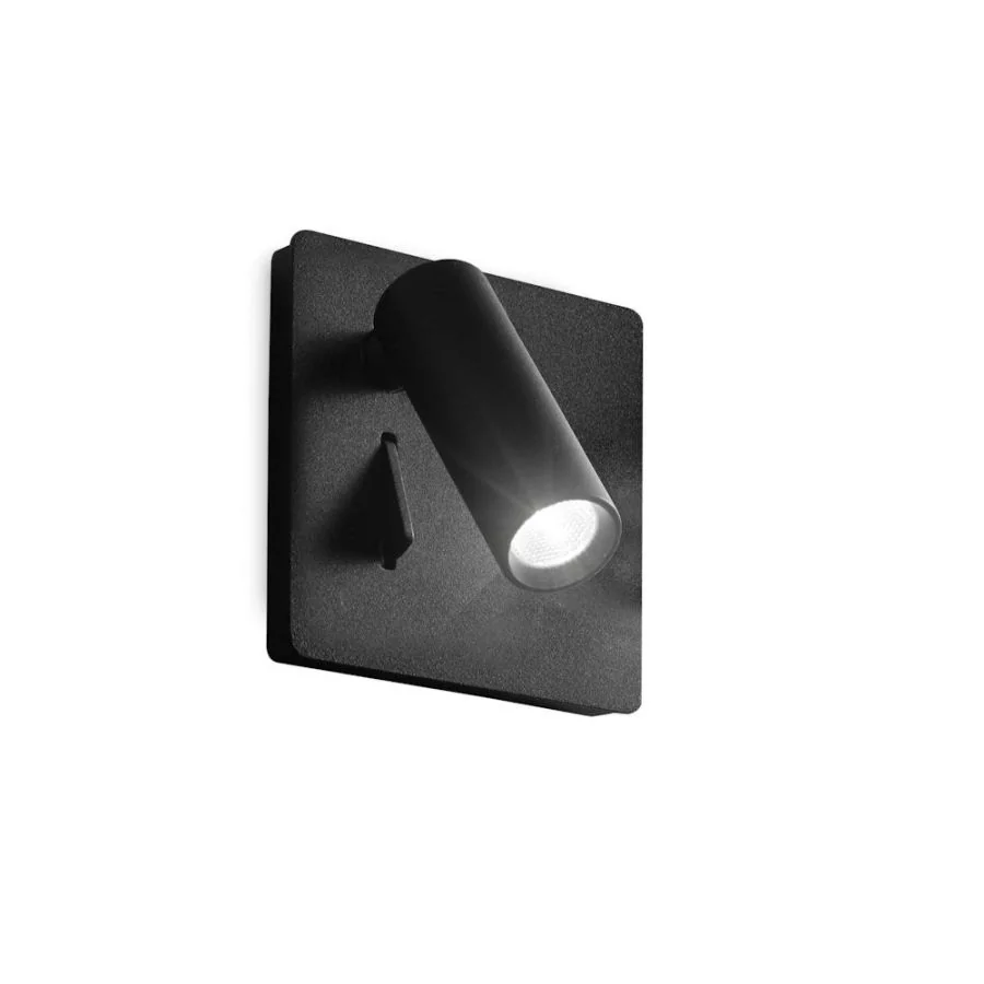 Wall reading lamp Lite in black