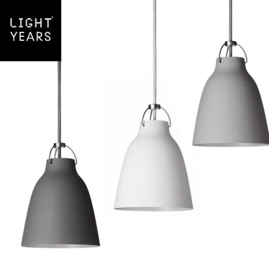 Lightyears Caravaggio pendant lamp grey 45