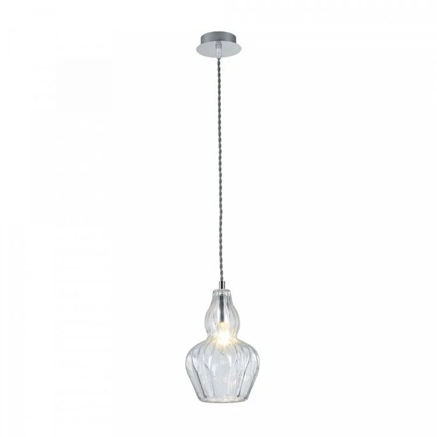 Maytoni Glass Pendant Eustoma clear