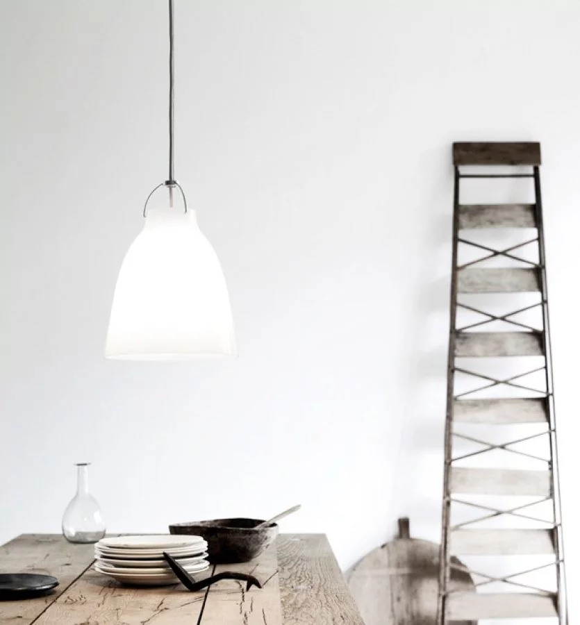 Lightyears Caravaggio pendant lamp opal white