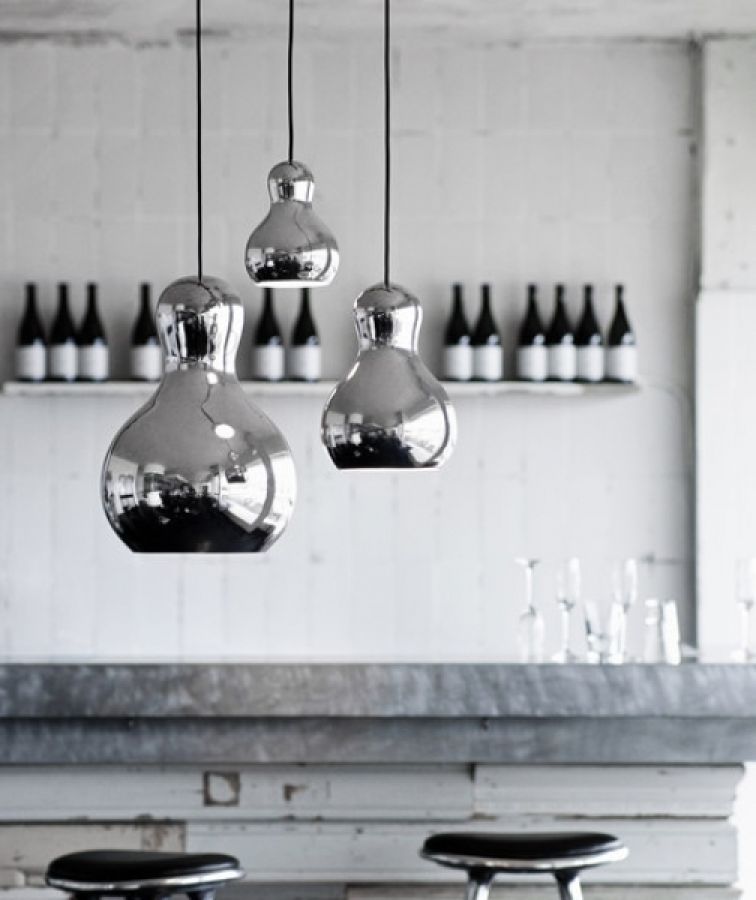 Lightyears Calabash pendant light silver