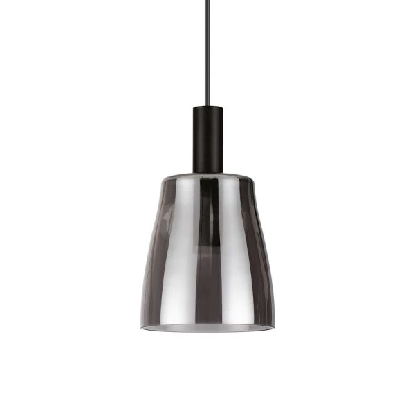 Gray tinted glass pendant lamp Coco-3
