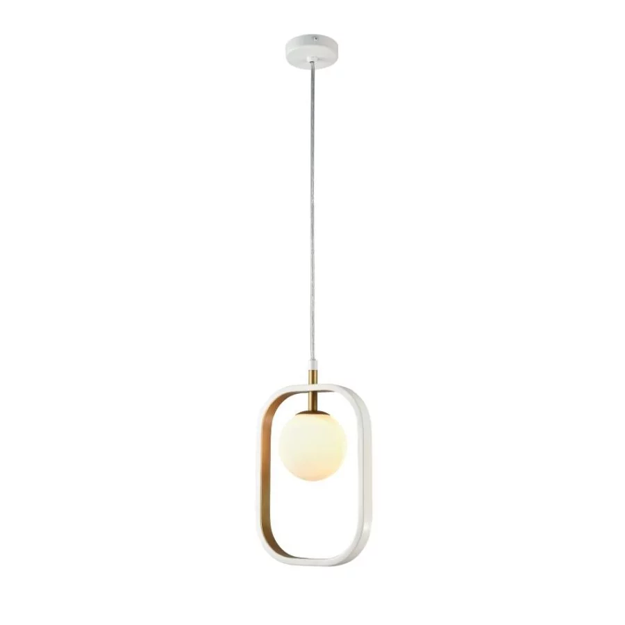 Maytoni Avola pendant lamp white/gold