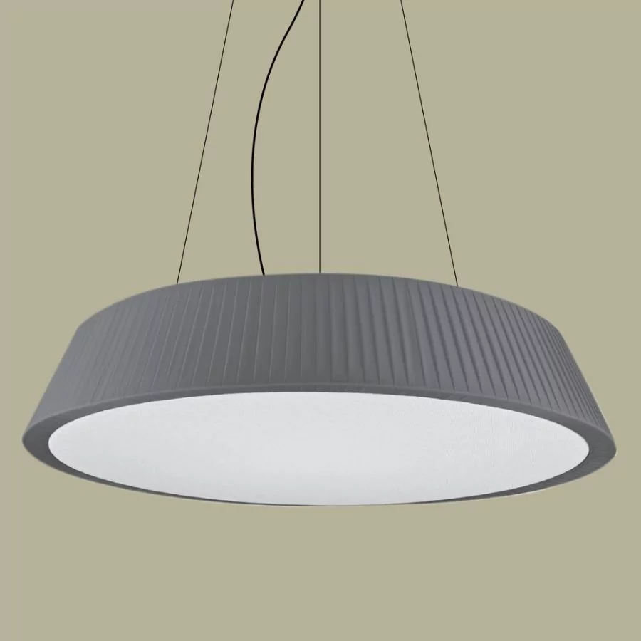 Pendant lamp Fresh in dark gray