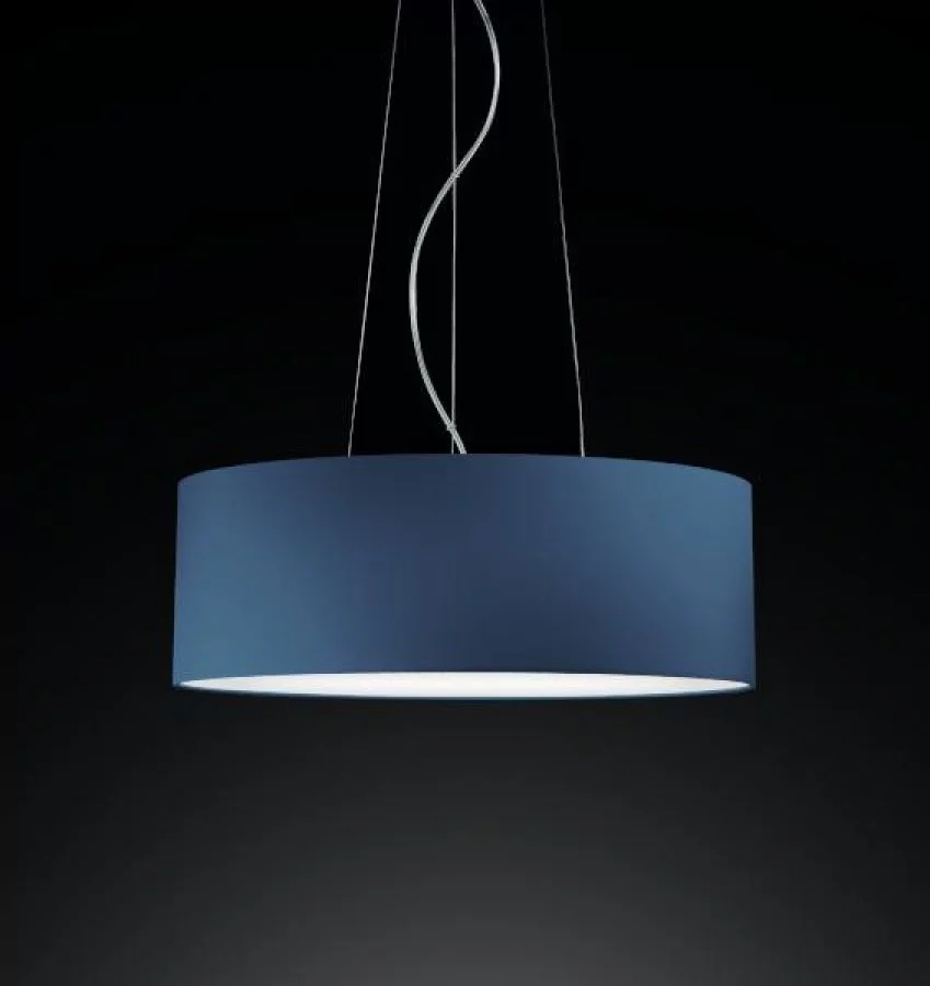 Pendant light Pier in dark blue Ø:80cm Pendant light Pier in dark blue Ø:80cm