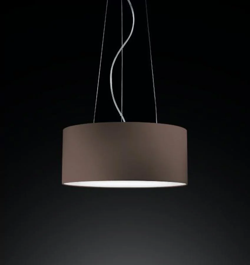 Pendant lamp Pier in brown Ø:50cm