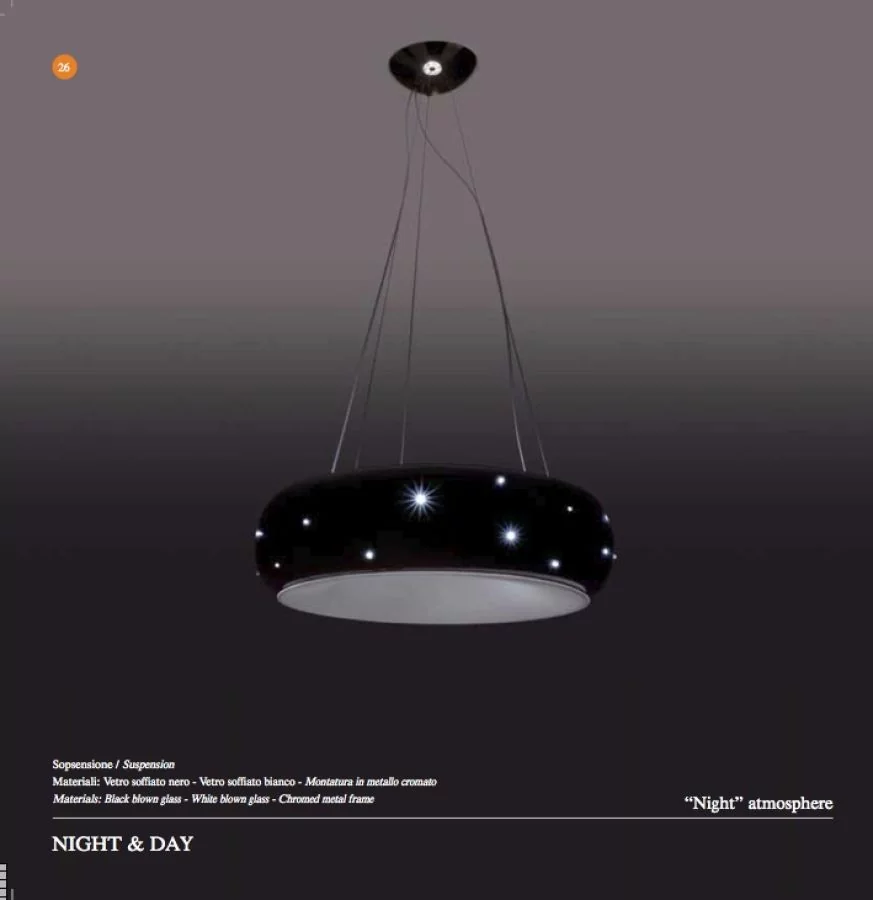 Ruggiu pendant lamp Night & Day