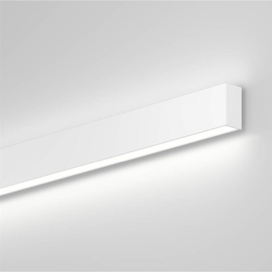 LED Wandleuchte p.forty in weiß nach oben und unten strahlend