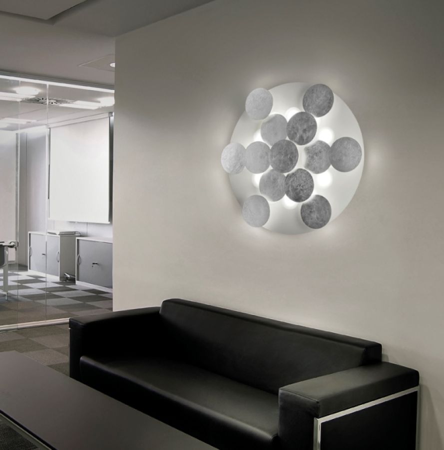 Braga LED ceiling lamp Nuvola PL45