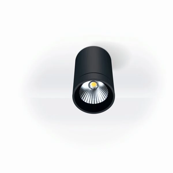 LED Deckenleuchte Spacetube IP54 in schwarz