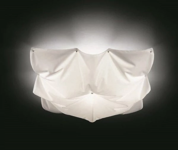 Cloudy fabric ceiling light Lucy