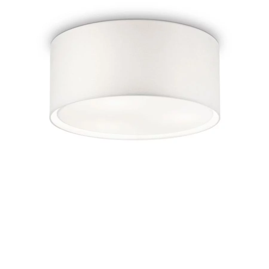 Ideal Lux Wheel ceiling lamp white PL5