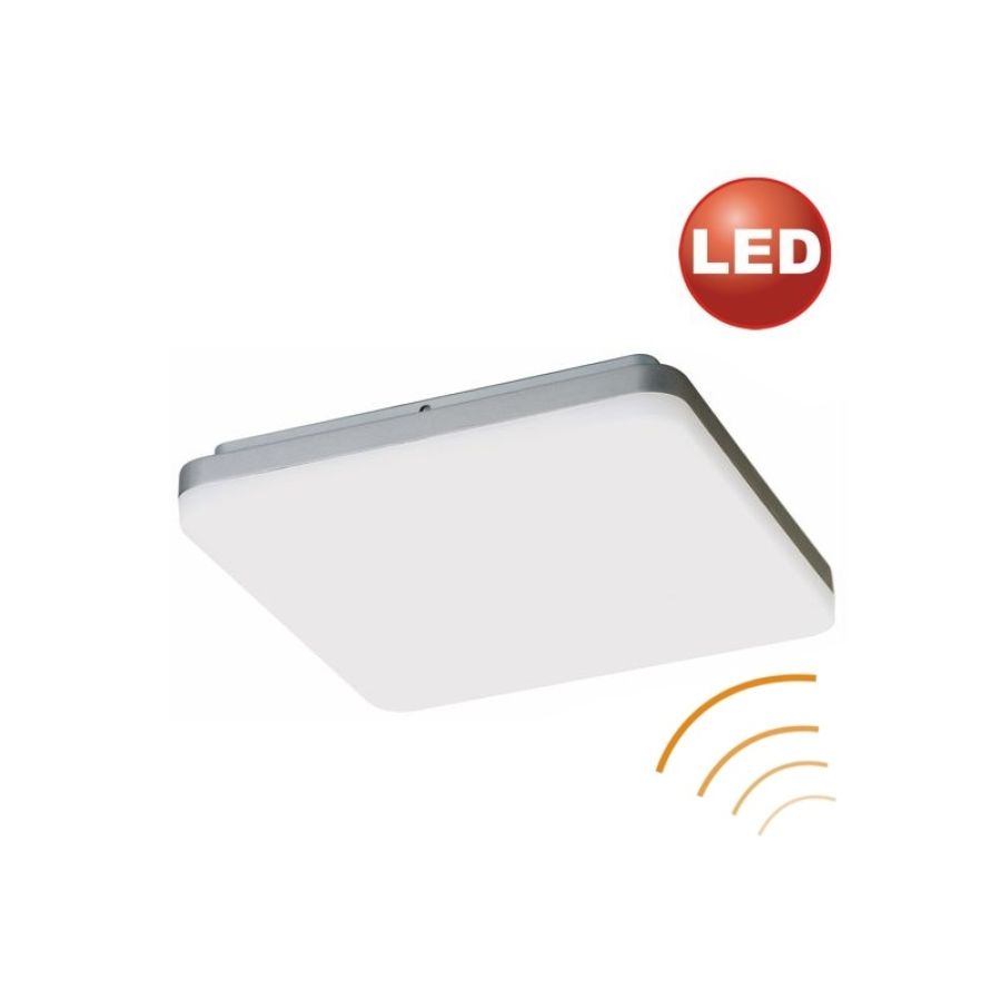 Sensor LED ceiling lamp Square with motion detector