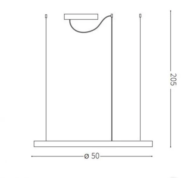 Skizze Oracle Slim Ø:50cm