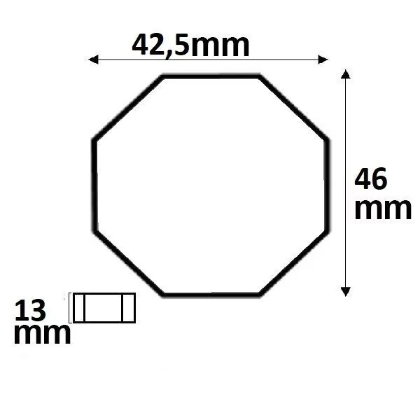 Flush mount push dimmer for dimmable 230V LED lamps