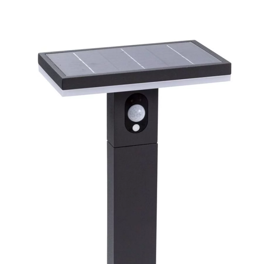 Solar LED pedestal lamp Ariane with sensor 60cm