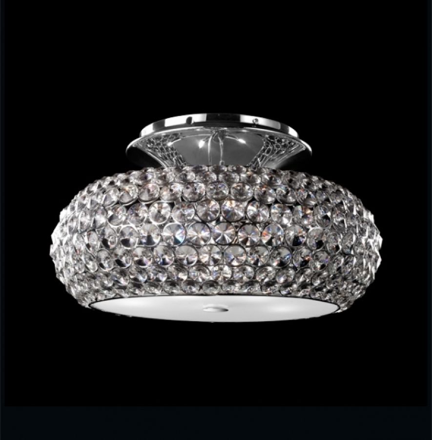 Illuminati crystal ceiling lamp Star