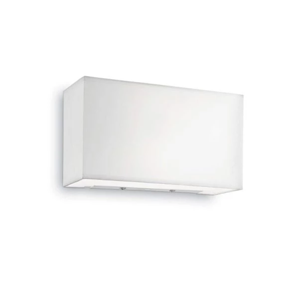 Ideal Lux square wall lamp Hotel white
