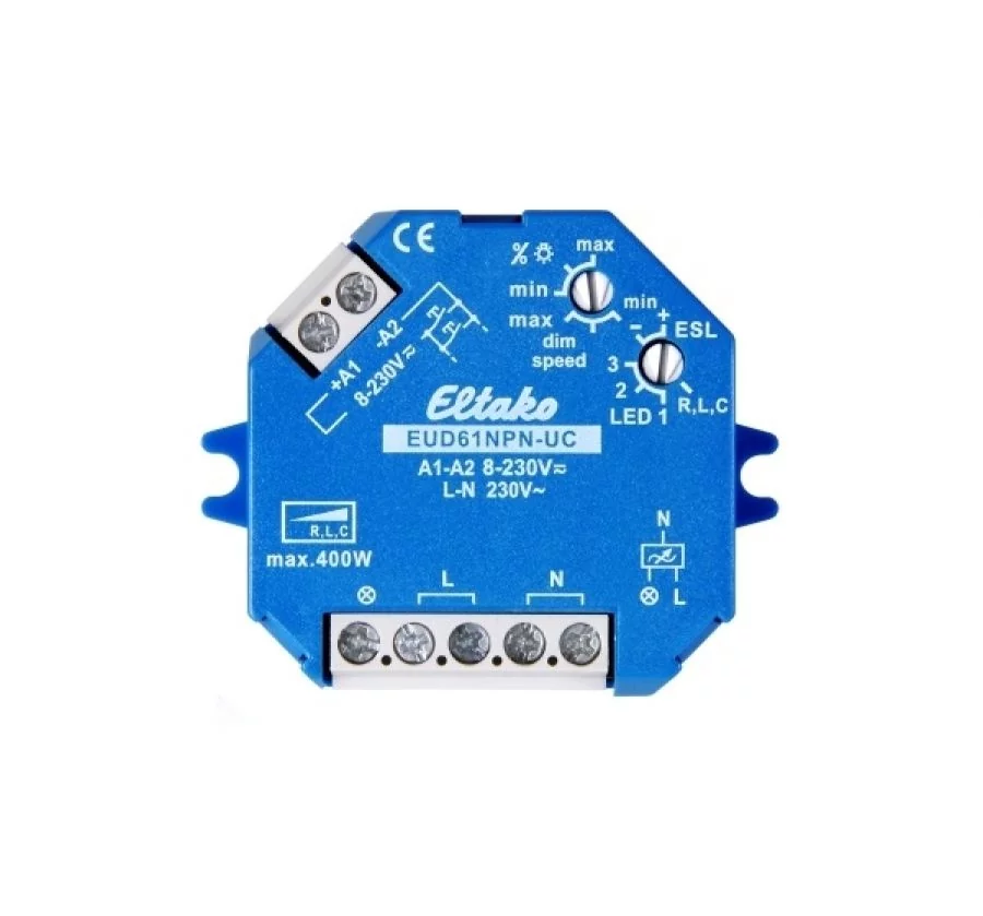 Eltaco Unterputz Universal Dimmer für 230V Lampen