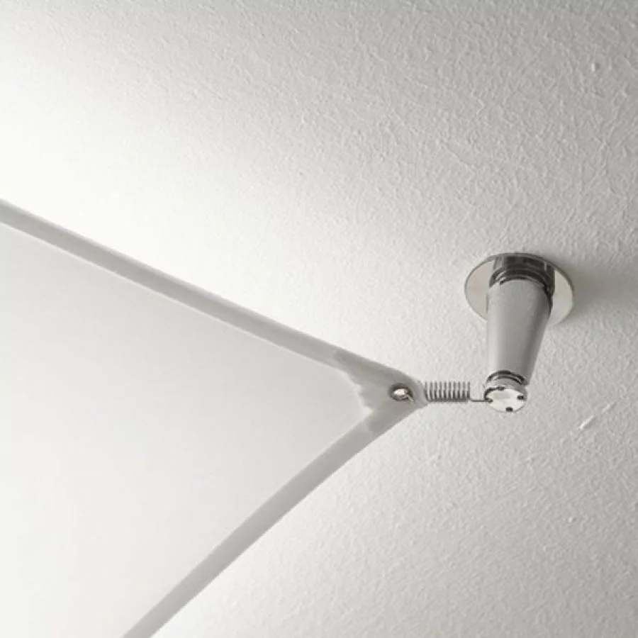 Segeltuch Befestigung Detail von Veroca 1 Blux Deckenlampe Segeltuch Befestigung Detail von Veroca 1 Blux Deckenlampe