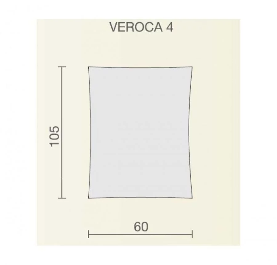 B.lux Veroca 4 ceiling lamp dimmable 1-10V