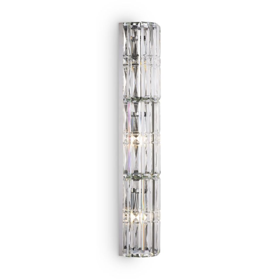 Crystal wall lamp lateral