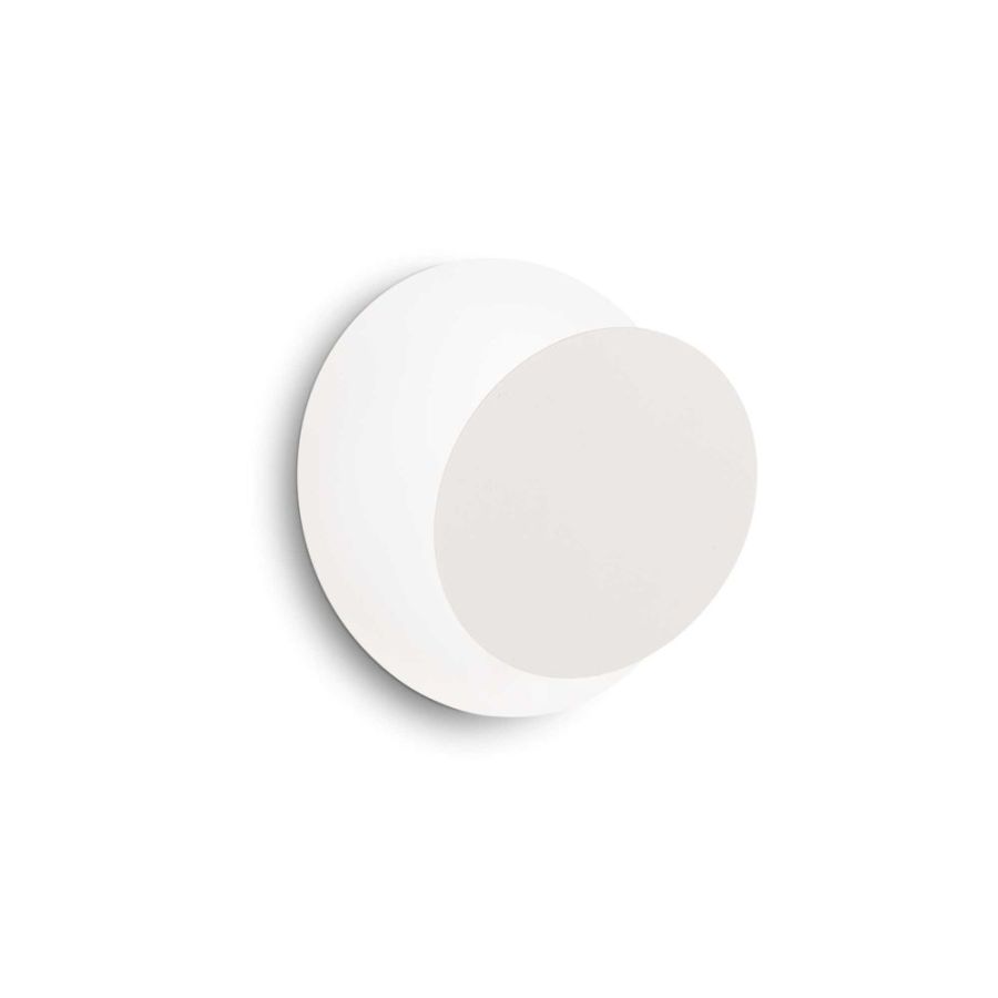 Indirect LED wall light Tick in white