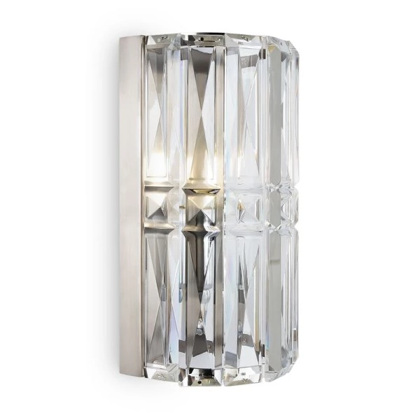 Crystal wall lamp lateral