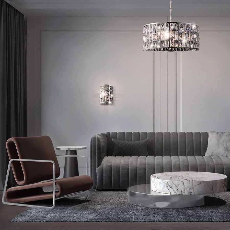 A tasteful lamp that will find its place in your living room