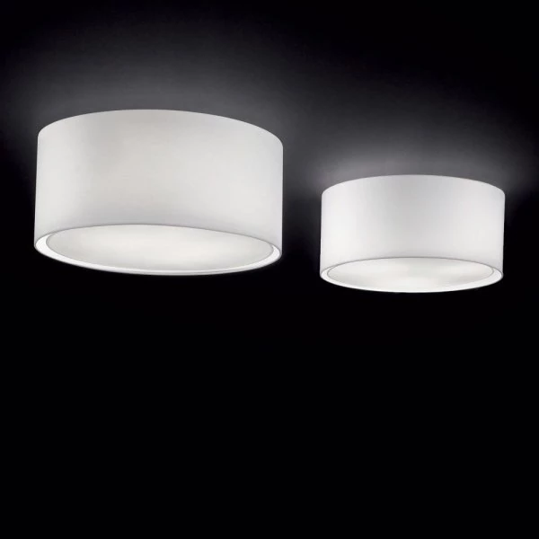 Ideal Lux Wheel ceiling lamp white PL5