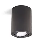 Ceiling spotlight black OH36L tiltable