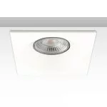 Quadratische Decken-Einbaulampe für den Außenbereich