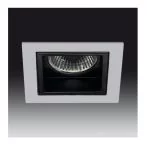 Onok 180 recessed spotlight silver black