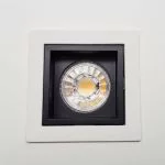 Onok 180 recessed spotlight white black