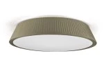 Fabric ceiling lamp Fresh in olive green