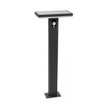 Eckige Solar Garten Stehlampe Ariane H:100cm mit Bewegungsmelder off