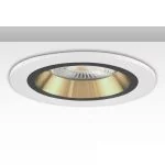 Downlight white gold GU10