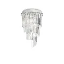 Ideal Lux Carlton chandelier crystal 40cm