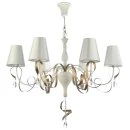 Maytoni Intreccio chandelier with shade 6-arms