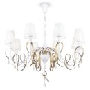 Maytoni Intreccio chandelier with shade 8 arms