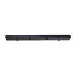 Ceiling canopy elongated 2 flames black